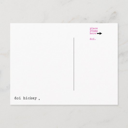 partijuitnodiging uitnodiging briefkaart (Achterkant)