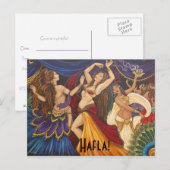 partijuitnodiging uitnodiging briefkaart (Voorkant / Achterkant)