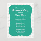 partijuitnodiging uitnodiging briefkaart (Voorkant)