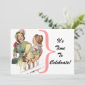  partijvrienden elke uitnodiging tot feestvieren (Staand voorkant)