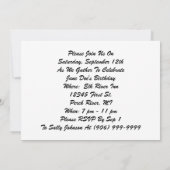  partijvrienden elke uitnodiging tot feestvieren (Achterkant)