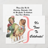  partijvrienden elke uitnodiging tot feestvieren (Voorkant / Achterkant)