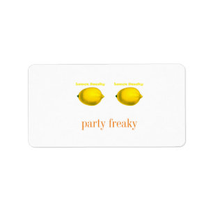 partijvrije etiketten en Stickers