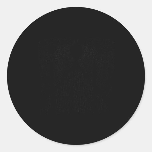 Parting Of The Red Sea Christian Faith Apparel  Ronde Sticker (Voorkant)