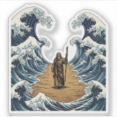 Parting the Sea  Sticker (Voorkant)