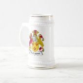 Partington Family Crest Bierpul (Voorkant links)
