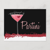 Partini Invitation Uitnodiging Briefkaart (Voorkant)