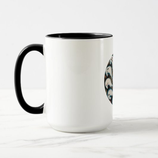 partitie-Drink Mok (Links)