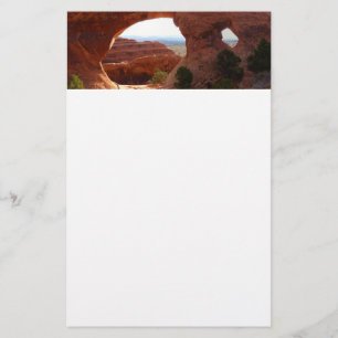 Partitieboog I in Arches National Park Briefpapier
