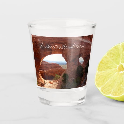 Partitieboog Shot Glas (Voorkant)