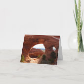 Partition Arch at Arches National Park Kaart (Voorkant)