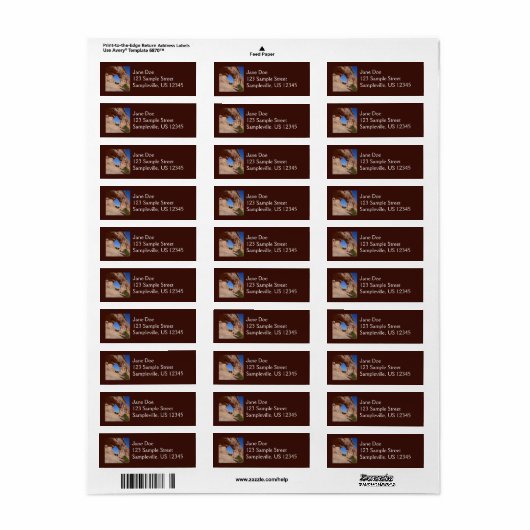 Partition Arch II at Arches National Park Etiket (Full Sheet)