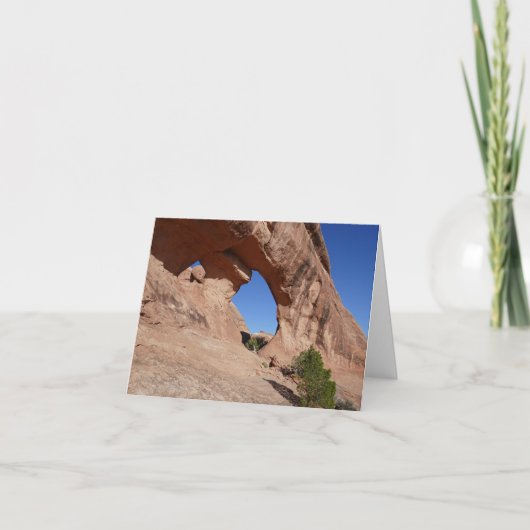 Partition Arch II in Arches National Park Kaart (Voorkant)