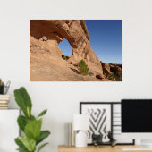 Partition Arch II in Arches National Park Poster (Thuiskantoor)