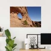 Partition Arch III in Arches National Park Poster (Thuiskantoor)