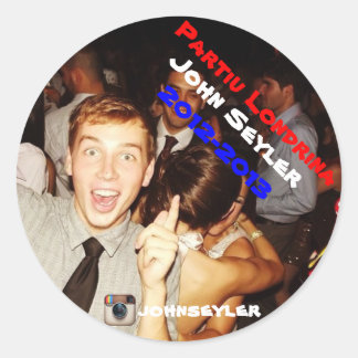 Partiu Londrina Ronde Sticker