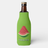 Partje watermeloen flesjeskoeler (Fles Voorkant)