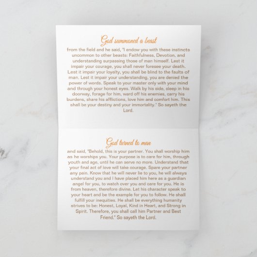 Partner & Beste Vriend: Woorden van God binnenin d Kaart (Binnen)