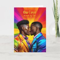 Partner Gay Jubileum Rainbow Afro-Amerikaans