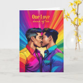 Partner Gay Jubileum Rainbow Latijns-Amerikaans Kaart (Gele Bloem)