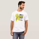 Partner Hero in My Life Sarcoma Awareness T-shirt (Voorkant volledig)