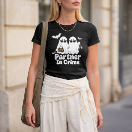 Partner In Crime Matching T-shirt | Glam Halloween