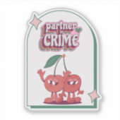 Partner in Crime Sticker (Voorkant)