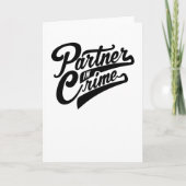 Partner in misdaad kaart (Voorkant)