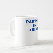 Partner in misdaad! koffiemok (Voorkant links)