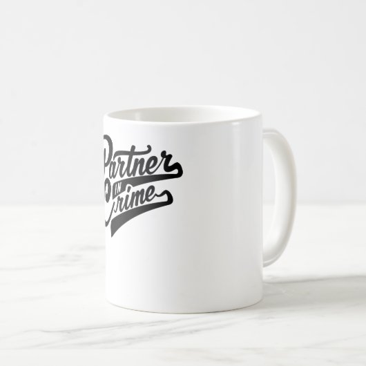 Partner in misdaad koffiemok (Voorkant rechts)