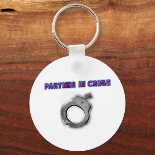 Partner in misdaad, linkerhandboff sleutelhanger (Voorkant)