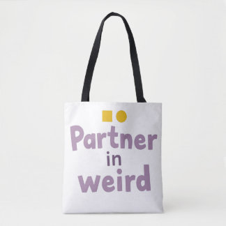 Partner in raar tote bag