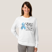 Partner Prostate Cancer Ribbon T-shirt (Voorkant volledig)