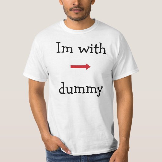 partner van dummy t-shirt (Voorkant)