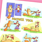 Partner yogakaart van Nicole Janes Kaart