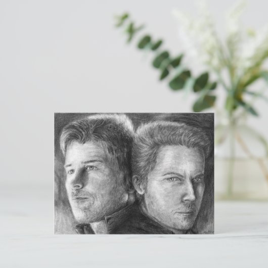 partners briefkaart (Staand voorkant)