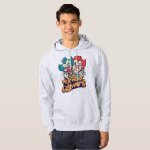 Partners in Clowery (Grappige Clownspelling) Hoodie (Voorkant volledig)