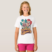 Partners in Clowery (Grappige Clownspelling) T-shirt (Voorkant volledig)