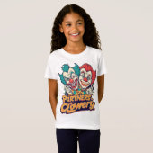 Partners in Clowery (Grappige Clownspelling) T-shirt (Voorkant volledig)