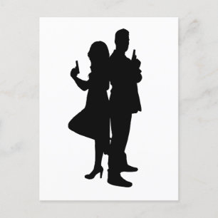 PARTNERS IN CRIME BRIEFKAART