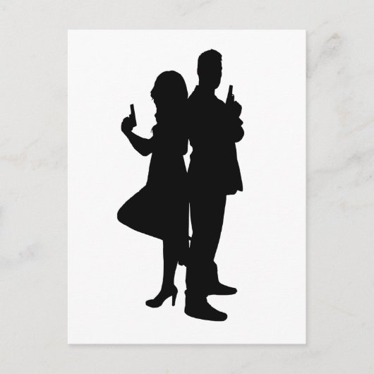 PARTNERS IN CRIME BRIEFKAART (Voorkant)