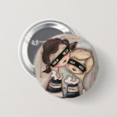 Partners in criminaliteit - Button (Voorkant /achterkant)