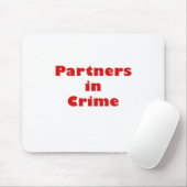 Partners in criminaliteit muismat (Met muis)