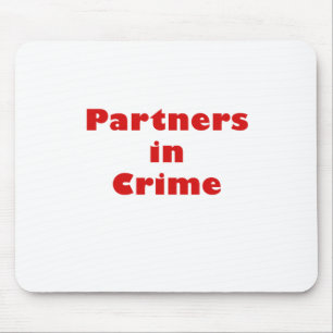 Partners in criminaliteit muismat