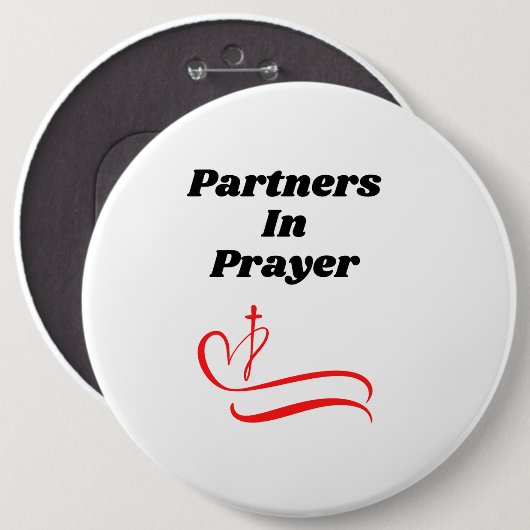 Partners in de Button Prayer (Voorkant /achterkant)