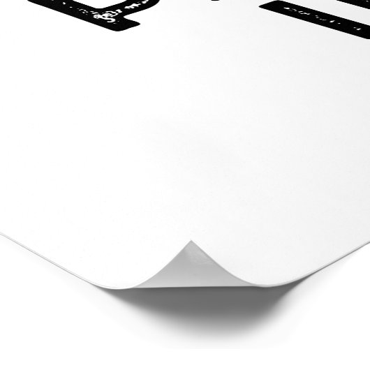 Partners in de Drink Wine Funny Poster (Hoek)