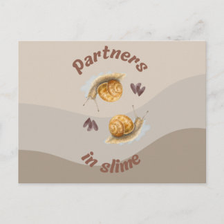 Partners in Slime Postkarte Briefkaart