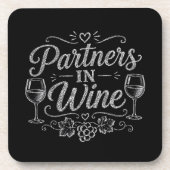 Partners in Wine Bier Onderzetter (Voorkant)