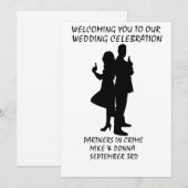 PARTNERS VAN WEDERINVITATIE-PISTOLEN IN CRIMINALIT KAART (Voorkant / Achterkant)