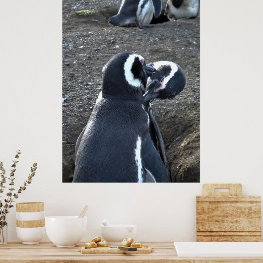 Partners voorbereiden poster (Keuken)